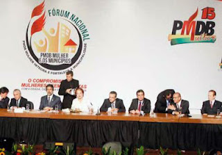 F?rum Nacional PMDB e os Munic?pios, em Bras?lia